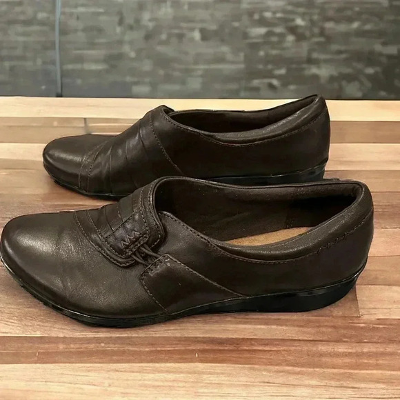 Clark’s Collection Women’s Everlay Iris Soft Cushion Shoes Size 9.5 M EUC - Picture 6 of 13